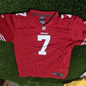 Nike NFL San Francisco 49ers #7 Kaepernick Jersey Size L 14-16 Youth
